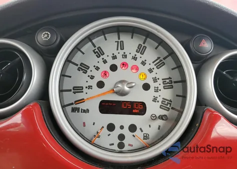 2006 Mini Cooper z USA, uszkodzony, nr VIN WMWRF33536TF65431